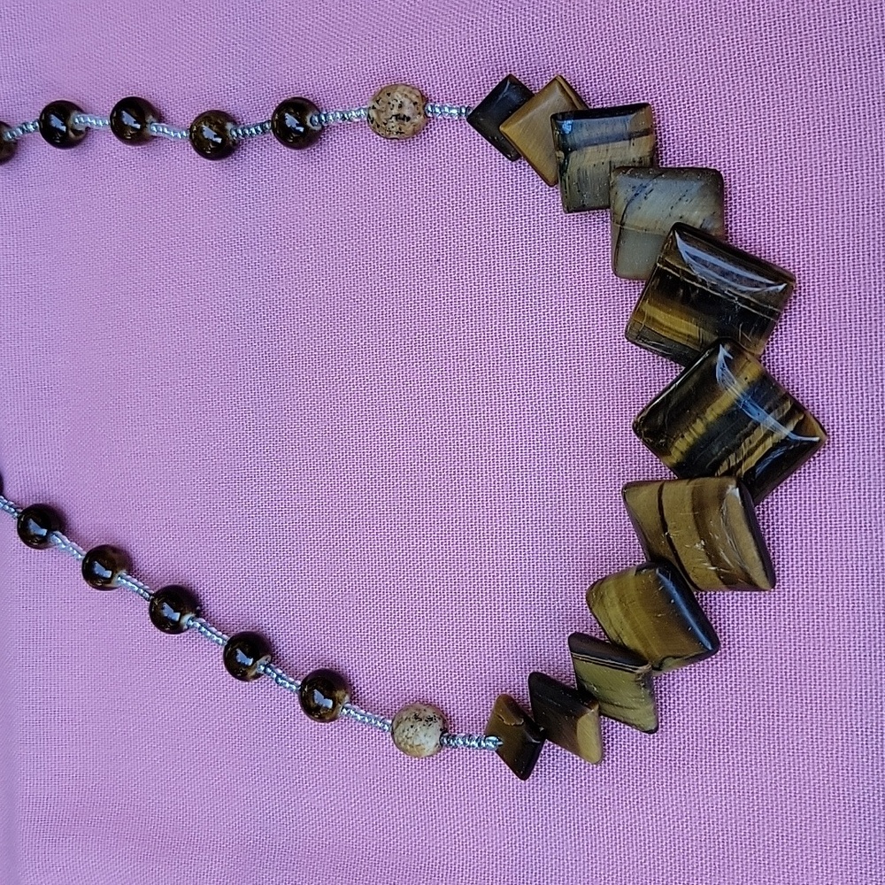 Tigers eye necklace